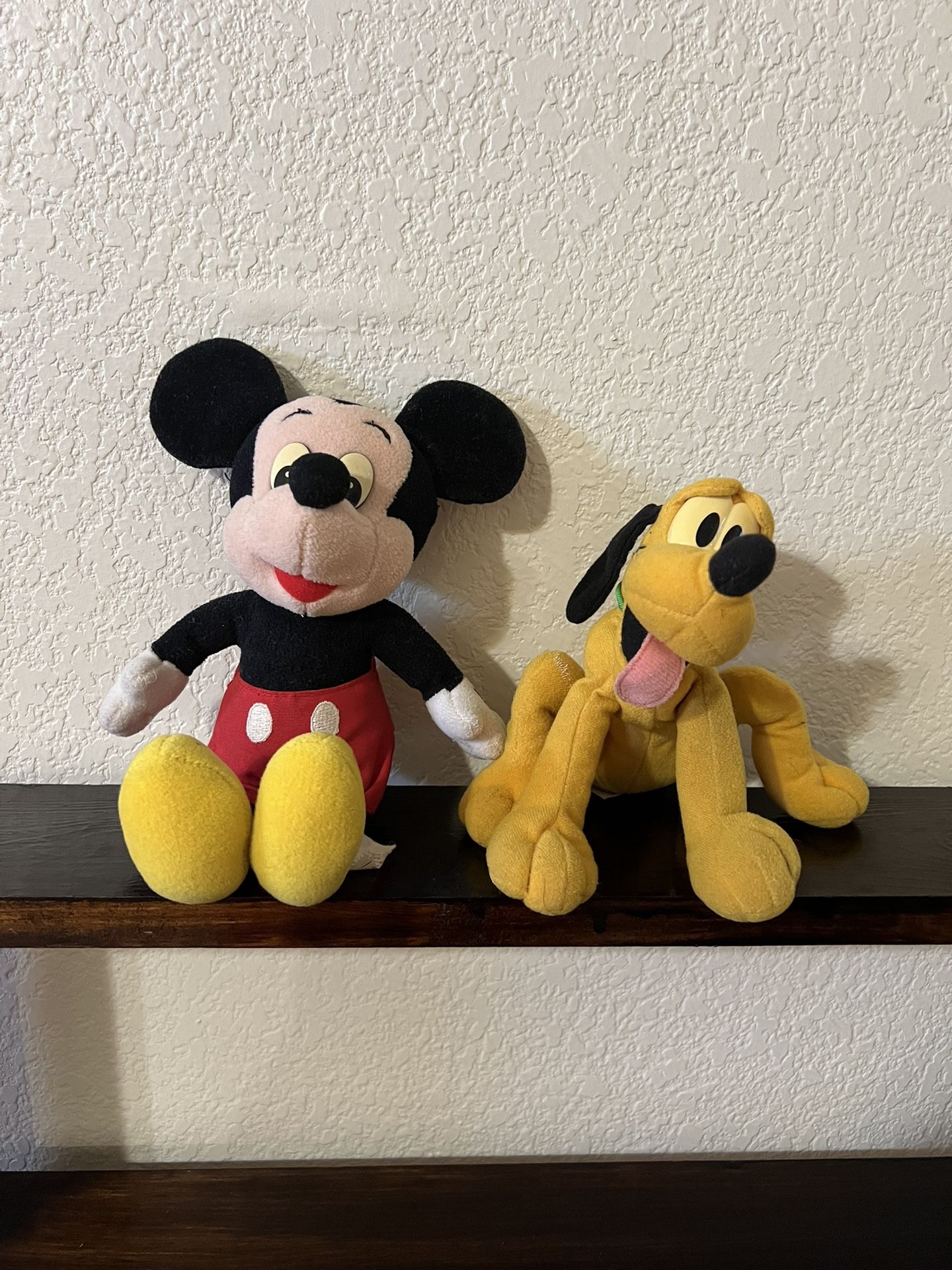 Mickey Mouse and Pluto