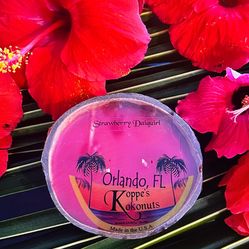 Scented Coconut shell Candle
