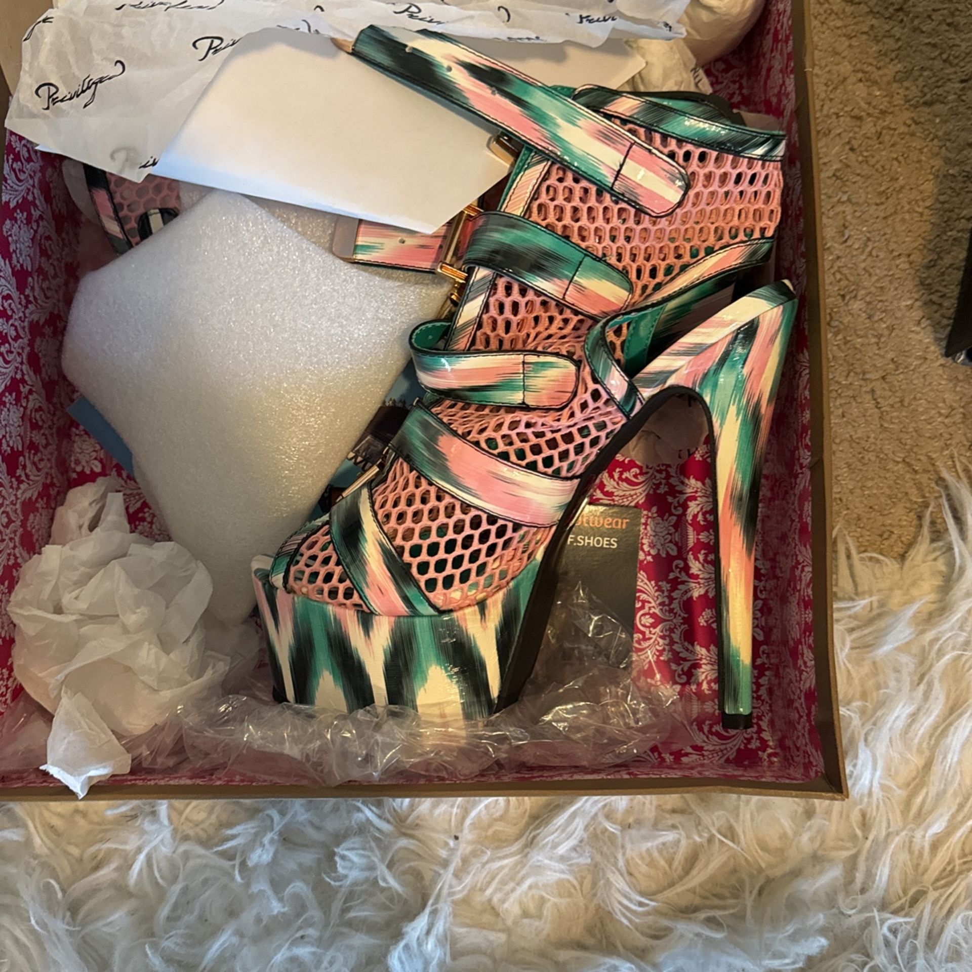 Privileged Platform Heels