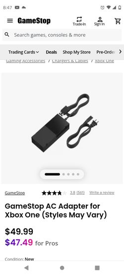 Xbox one Ac adapter