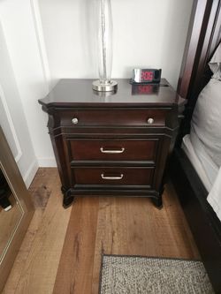 Dresser chest and two nightstands