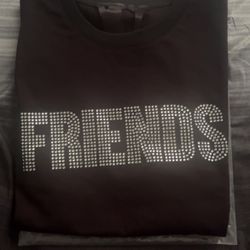Vlone rhinestone shirt 