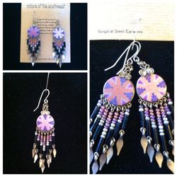 Long earring / South West Style