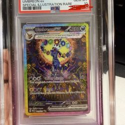 2025 POKEMON PRISMATIC EVOLUTIONS SPECIAL ILLUSTRATION RARE UMBREON EX PSA 10