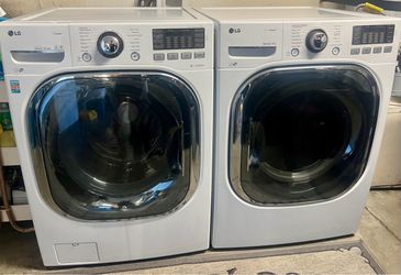 LG Front Load Washer and Dryer Set