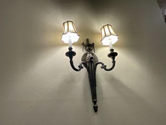 Pair Of Feiss Drawing Room 2-Light Sconces