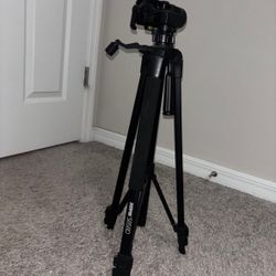 SUNPAK 5858d Photo/Video Tripod, Black