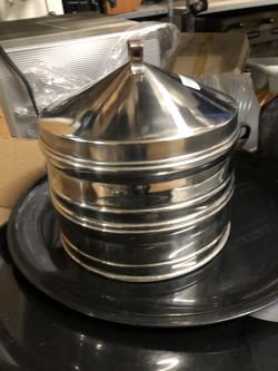 Stainless steel dim sum steamer