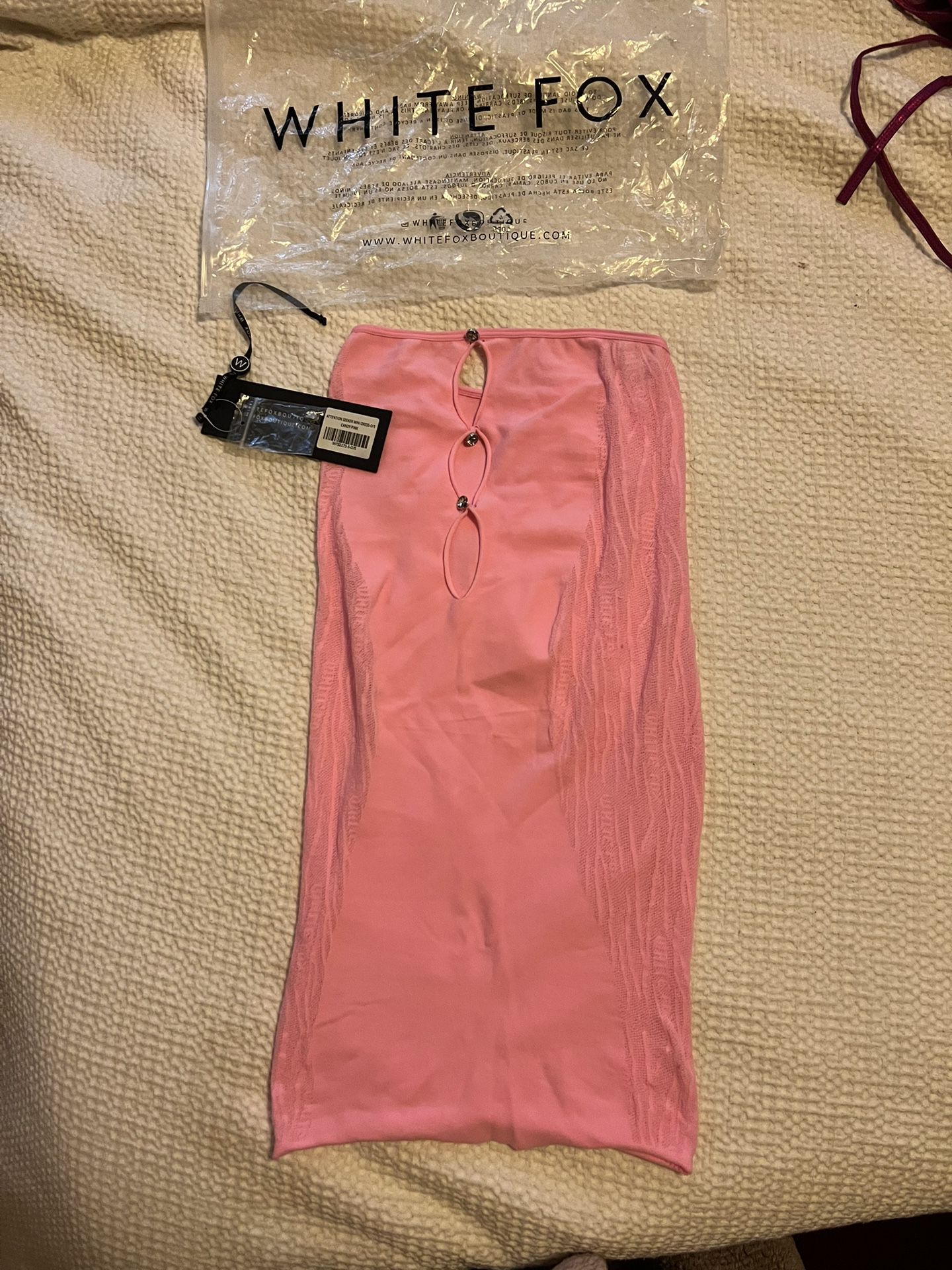 Pink OS only dress 