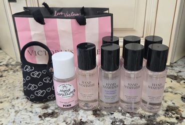 8 NEW Victoria's Secret Sanitizer Sprays With 1 Holder
