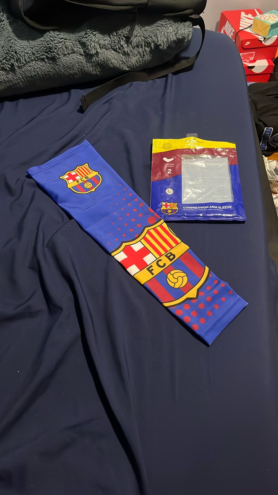 Fc Barcelona Arm Sleeve