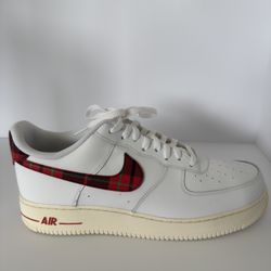 Nike Air Force One Lv8 Tartan Plaid Size 13