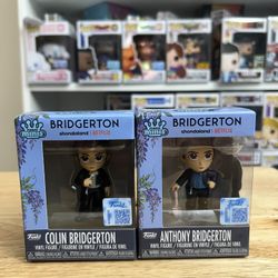 NEW IN HAND EXC Anthony & Colin Bridgerton Funko Minis Vinyl Figurine TV Show