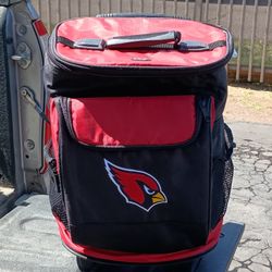 NFL Arizona Cardinals Backpack Rolling Cooler 