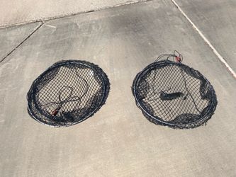 Pair of crab nets
