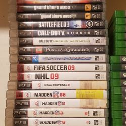 PS3 Games $10 Each