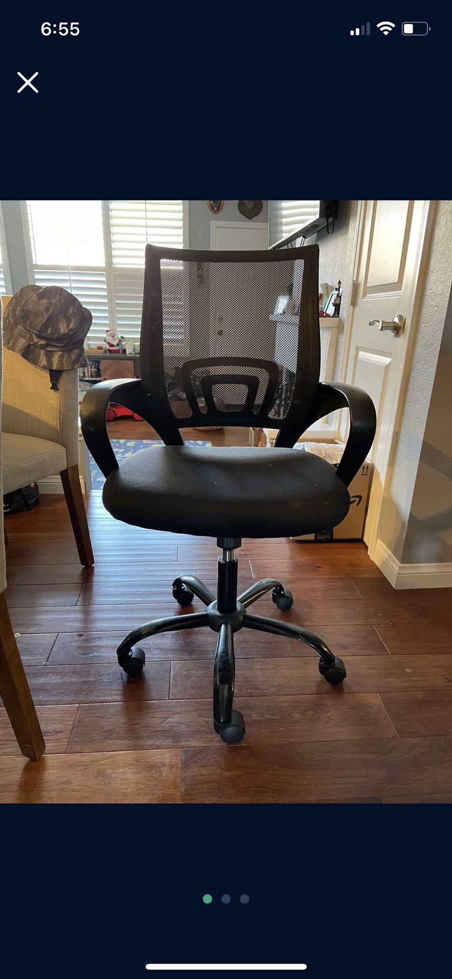 Black Office Ergonomic Chair From Amazon 