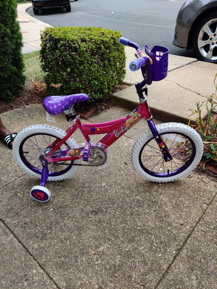 Barbie bike for kids