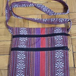 Brand New Crossbody Handbag... From Phillipines. 2 Zipper Pockets.