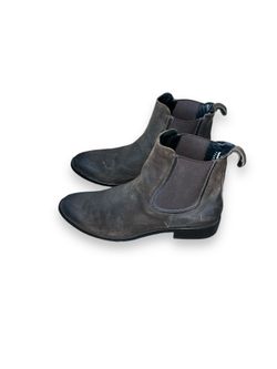 Thursday Boot Men's The Duke Chelsea Boots Dark Olive Suede