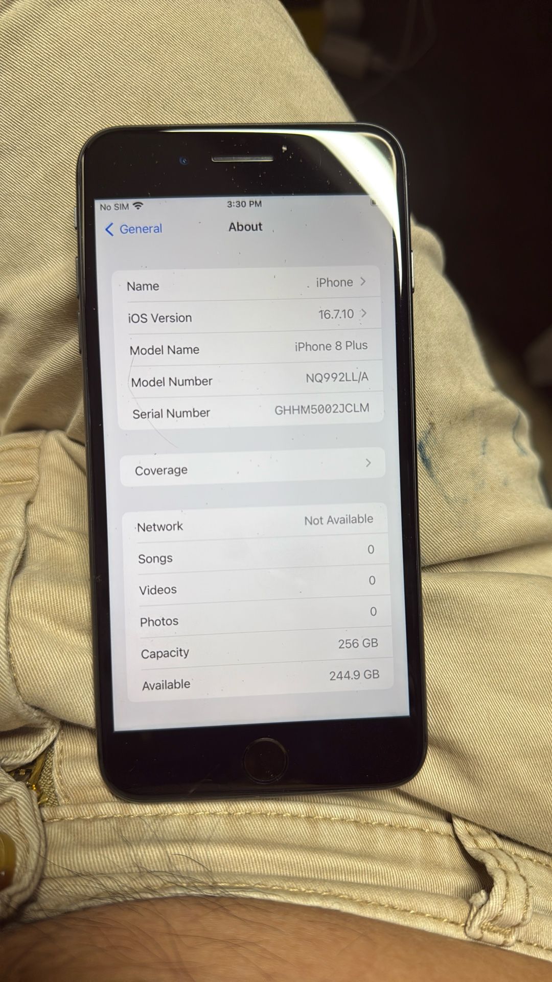 iPhone 8 Plus 256g Unlocked