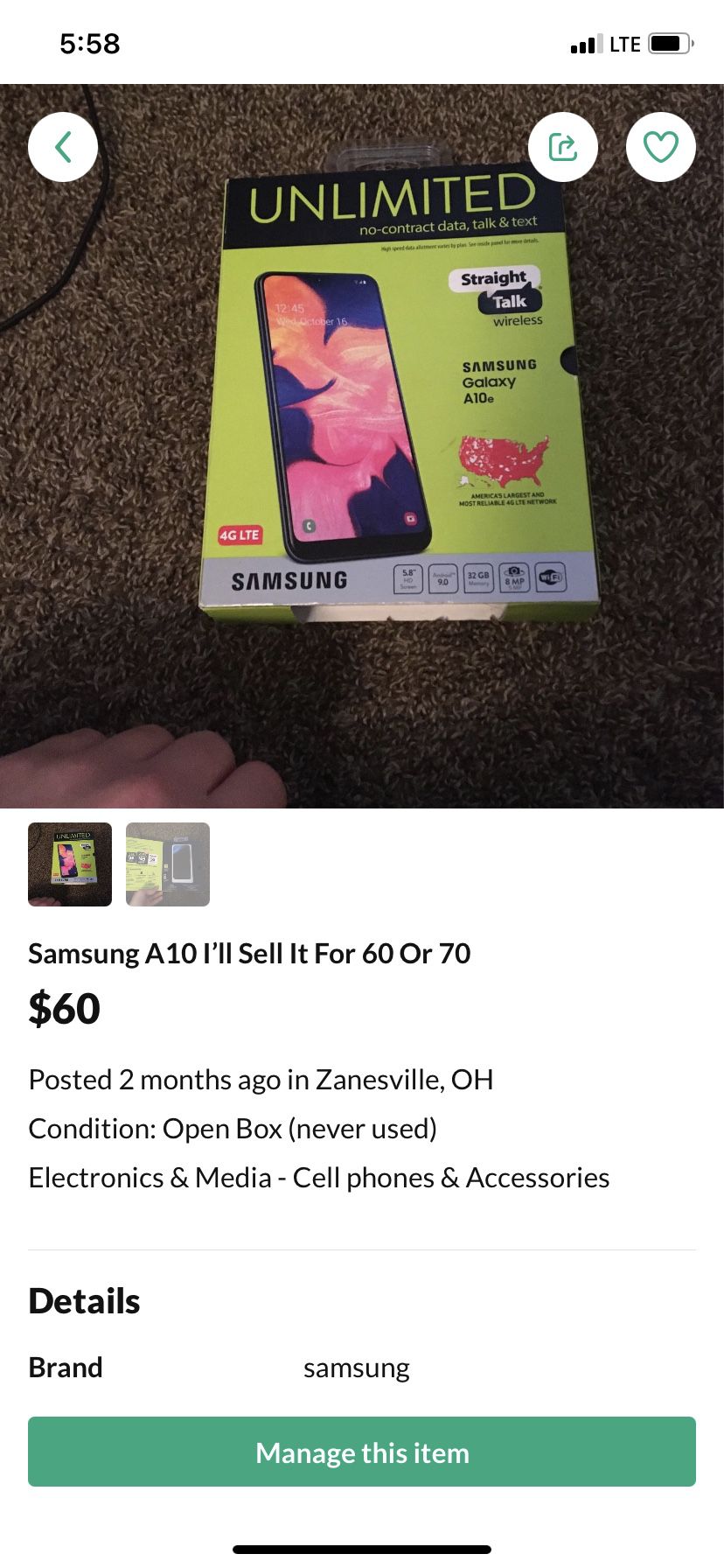 Zanesville Only Selling For 30 Or 40