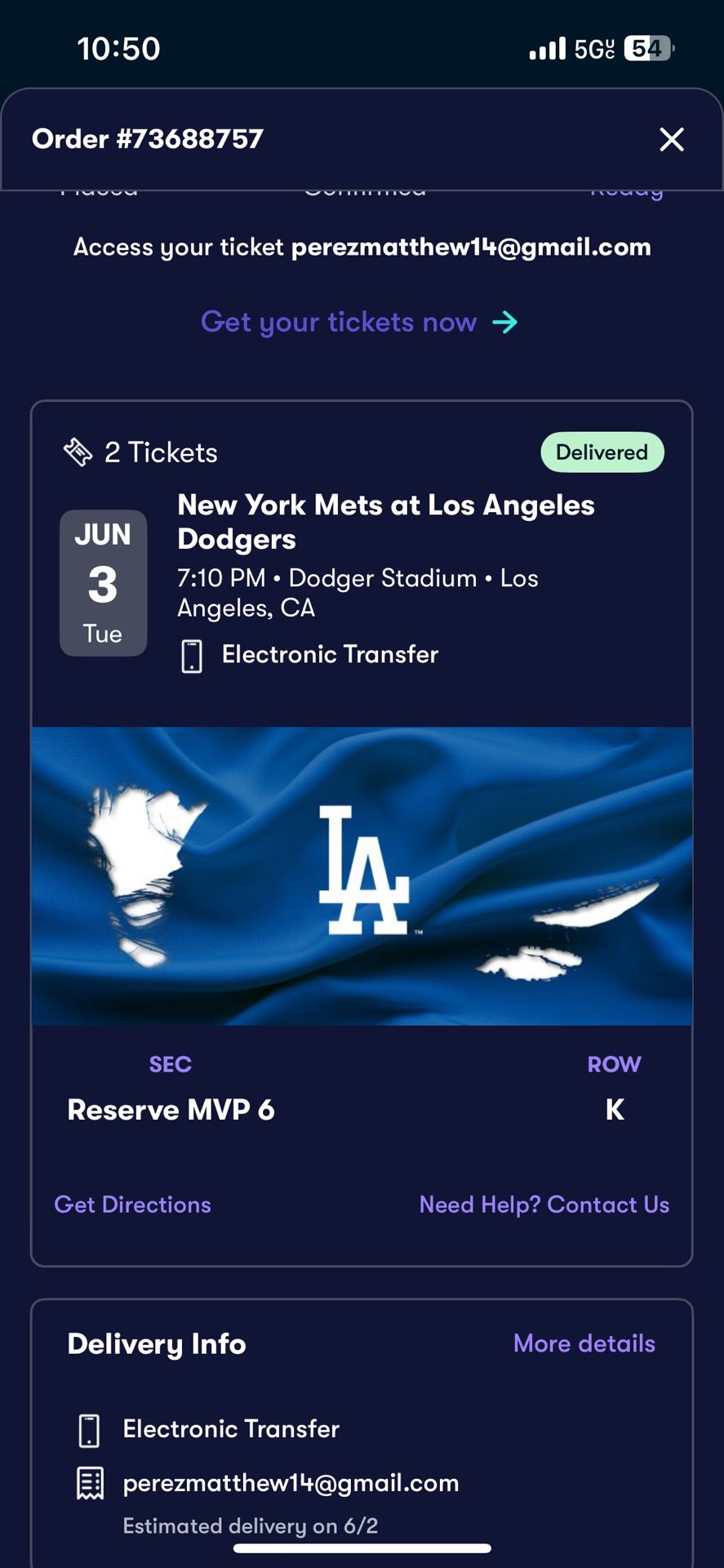 Dodgers Tickets