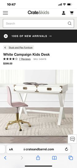 Land Of Nod Crate Kids Now. Kids Campaign Desk for Sale in Bothell WA OfferUp