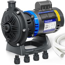 Booster Pump,3/4 HP Pure Copper Motor with Dual Voltage(115V or 230V),