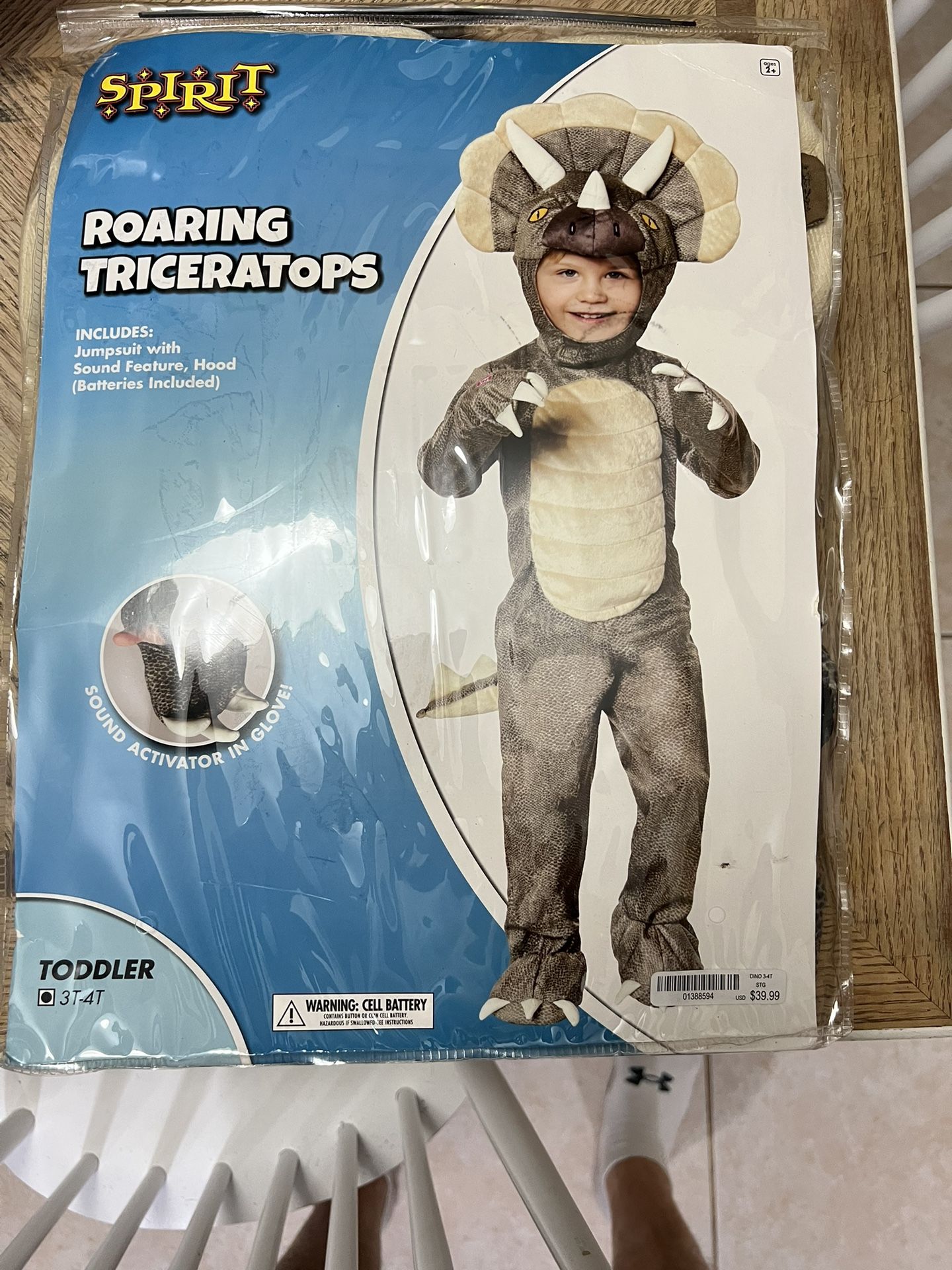 Halloween Costume: Toddler Dinosaur