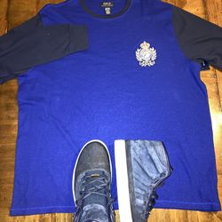 Polo RL 2xl Long Sleeve Brand New 