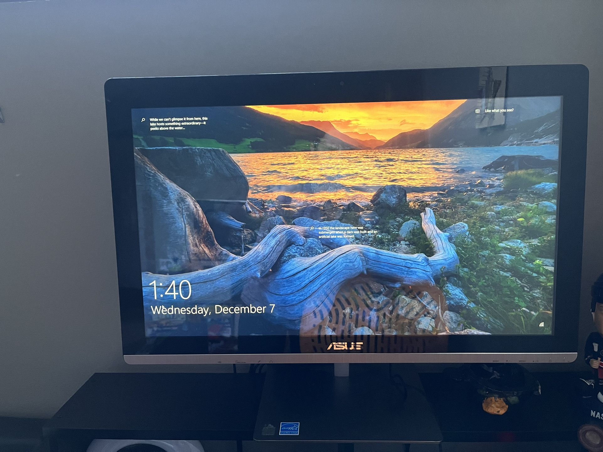 Asus All In One Touchscreen computer