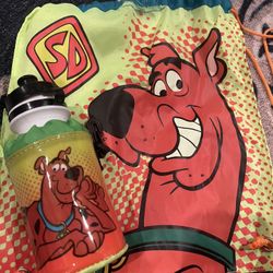 Scooby Doo! Bag And Water Bottle 