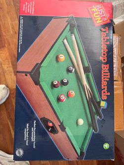 Brand new mini billiards table