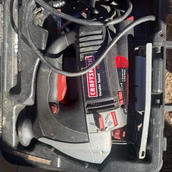 Craftsman jig saw with laser  