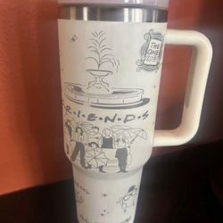 New Friends Tumbler. Large 40 Oz Stainless Steel 