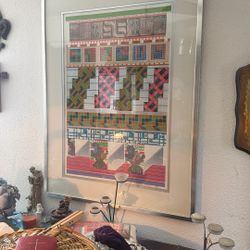 Framed Numbered Poster 