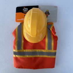 Pet Halloween Costume - Construction Worker 