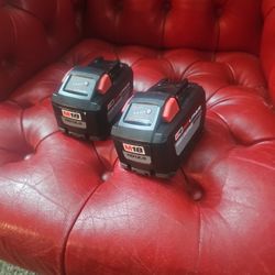 2 Brand New Milwaukee Batteries