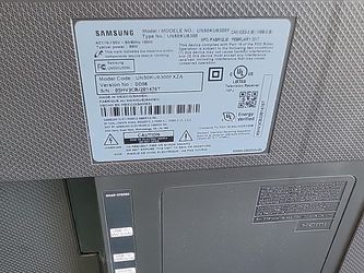Samsung 50" 4K UHD Smart TV UN50KU6300