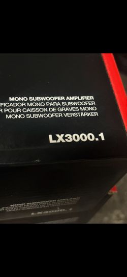 Kicker Amp LX3000.1