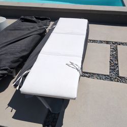 Outdoor Chaise Lounge Cushion Covers X 4