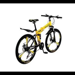 24 inch foldable mountain bike