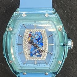 Blue Sapphire Richard Mille TB Swiss Made RM Rolex Full Set Buy Sale Trade Box Papers 24k Gold Silver Platinum Chains Earrings Jesus Piece Breitling 