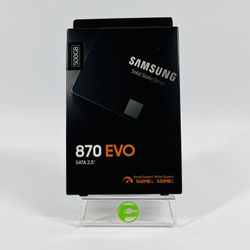New Samsung 2.5" 870 EVO 500GB SATA III 6Gbps SSD MZ-77E500