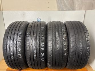 Set 4 tires 235 50 19 Michelin primacy mxm4 like new no repairs