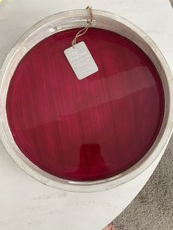 New Beautiful Round Tray