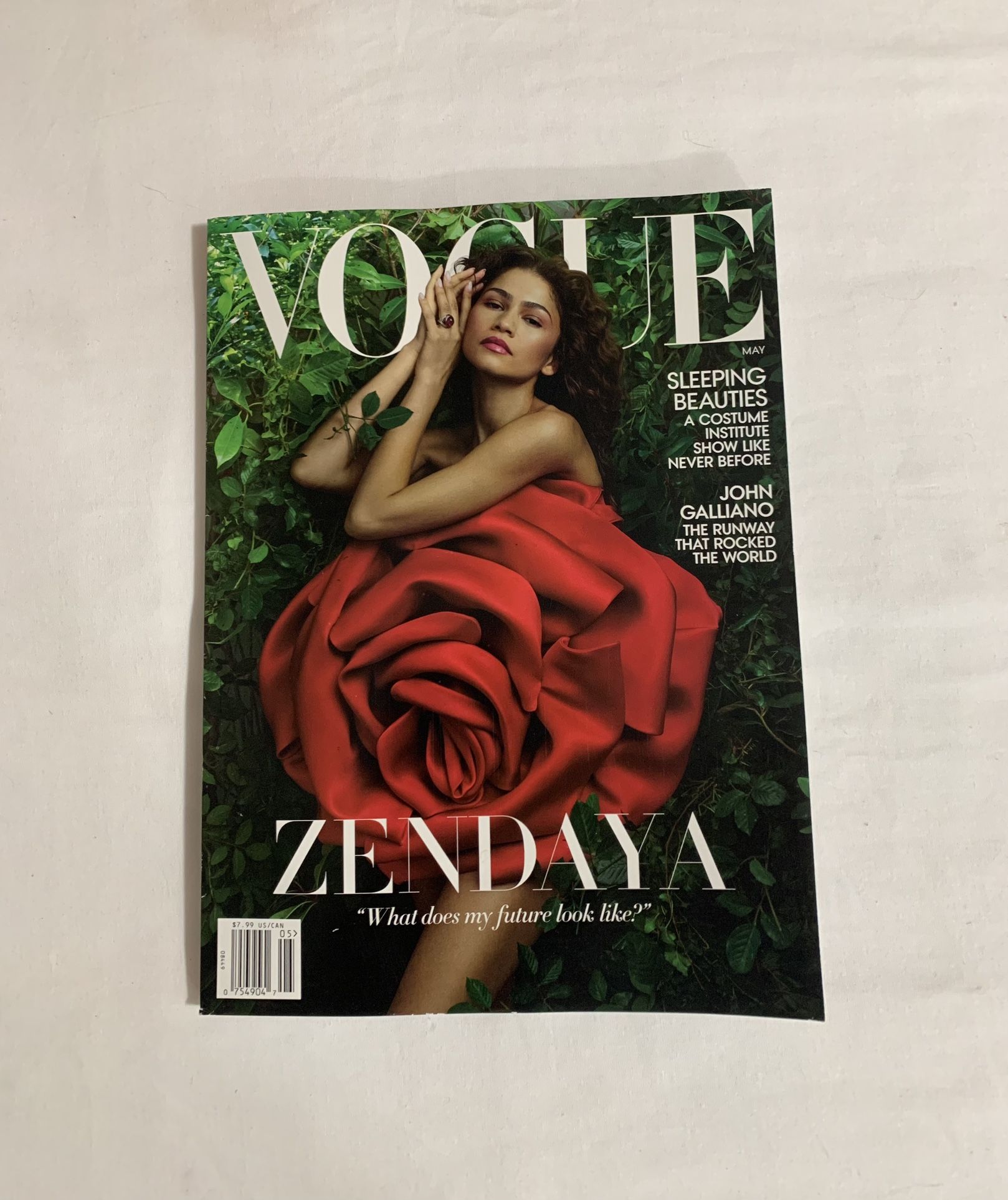 Vogue Zendaya “What Does The Future Look Like” Issue May 2024 Magazine