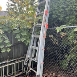 Little Giant Velocity 22 ft Multi Position Ladder w/ Wheels, & Accessories