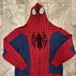 Marvel The Amazing Spider-Man Full Zip Jacket - Size XL 